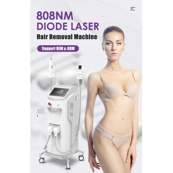 Painfree Diode Laser 755 808 1064nm Laser Body Hair Removal Instrument Machine