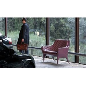 Replica Showtime Poltrona Chair Fiberglass Arm Chair Furniture , Blue White