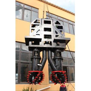 Underwater Hydraulic Double Head Dredge,Underwater dredging,Bridge dredging
