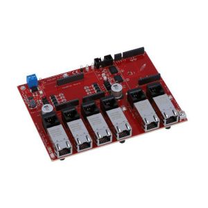 Quality BOOST-PSEMTHR-007 Embedded Solutions Motherboard 8 Channel PoE PSE Controller Evaluation Board for sale