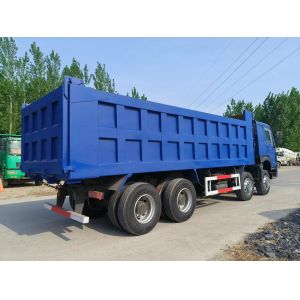 6×4 Drive Wheel HOWO Dump Truck 440HP and 12 Tyres for Heavy Load Capacity
