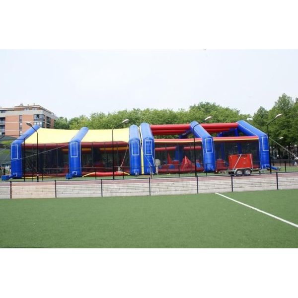 Buy 0.4mm PVC tarpaulin detachable Inflatable Paintball Bunker Arena at wholesale prices