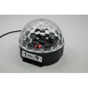 Disco Light RGB LED Magic Ball Light Sound Control For 6 Watts For Stage Show