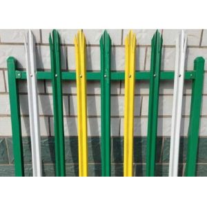 H2.7m Welded Wire Mesh Fence D Section Palisade Fencing