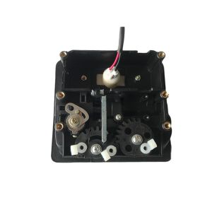 The luggage compartment door lock of bus model 171