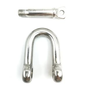 Stainless Steel Screw Pin D Shackles