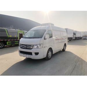 Bread Type Small Truck Refrigerated Transport Fruit 1.5 Ton Freezer Refrigerated