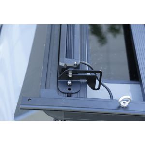 Powder Coated Universal Light Bar Brackets Alu Alloy Roof Rack Light Brackets