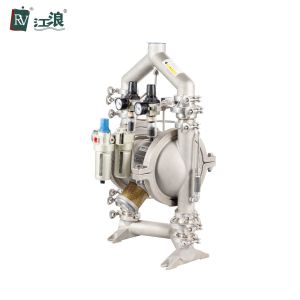 Quality 2 Inch Dry Powder Diaphragm Pump Pneumatic PTFE Membrane for sale