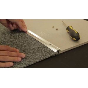 Electrophoresis Aluminum Carpet Trim Layering Strips For Floor