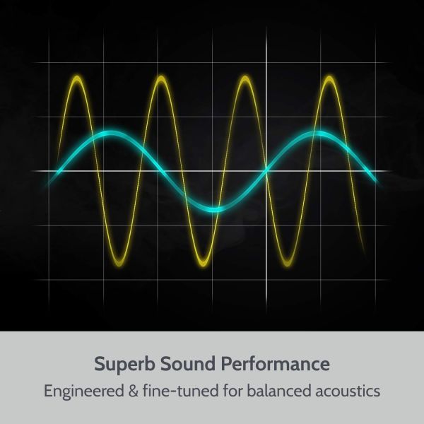 Vofull 2.0 HIFI Studio Bookshelf Speaker with ≤1% Distortion Factor