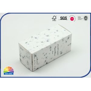 Custom Logo Printed Skincare Serum Packaging Folding Box Spot UV