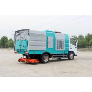 EURO 5 Sanitation Cleaning Truck Diesel Truck Mounted Street Sweeper Vacuum