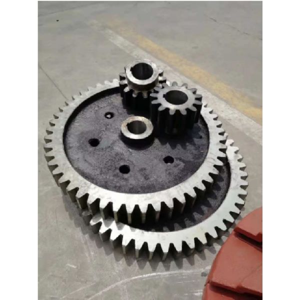 Buy Customized High Quality Cast Steel Ball Mill Pinion Gear Parts at wholesale prices