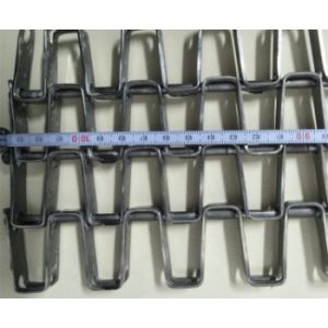 Honeycomb Stainless Steel Conveyor Belt 1x1 Galvanized Wire Mesh
