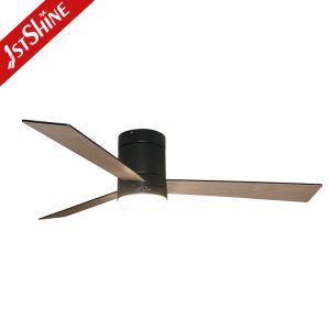 CCC 52 Inch 3 Plywood Blades Flush Mount Ceiling Fan With Silent DC Motor