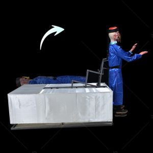 Chinese Halloween Horror Zombie Waterproof Haunted House Props