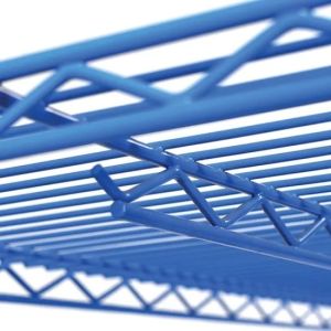 Chrome Plated 4 Layer Stainless Steel Wire Shelf Adjustable For Kitchen