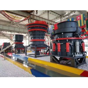 Concrete Spring Mobile Cone 1200TPH Stone Crusher Machine