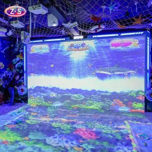 Immersive AR Beach Experience Interactive Sand & Sea Display
