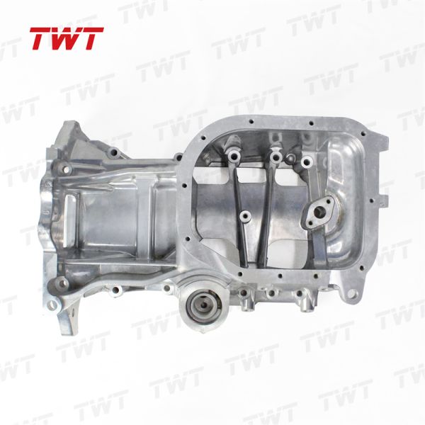 Twt 12111-21033 Engine Parts Oil Pan Aluminum Oil Sump Pan 1211121033 12111 21033 for Toyota Yaris 2008- 2Nzfe Ncp90
