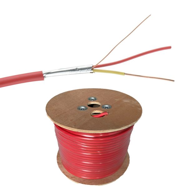 Buy 3x0.8mm2 Shielded Solid or Stranded Fire Alarm Cable with Al/Foil Shield and Drain Wire at wholesale prices