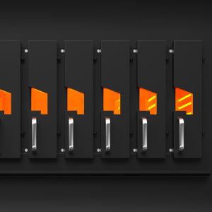 380V Electric Fish Grill Equipment Oven Single Layer 6 Grids