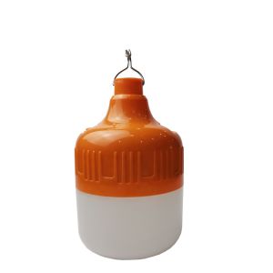 USB Rechargeable Emergency LED Bulb 100W ABS Plastic Material