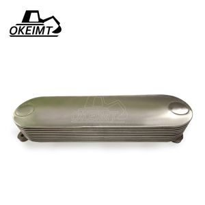 Construction Machinery 8DC9 Excavator Diesel Engine Parts 9P Oil Cooler Core