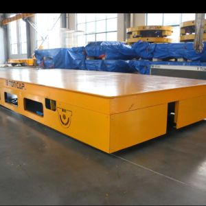 Factory Supply 65t Material Handling Trackless Transfer Cart