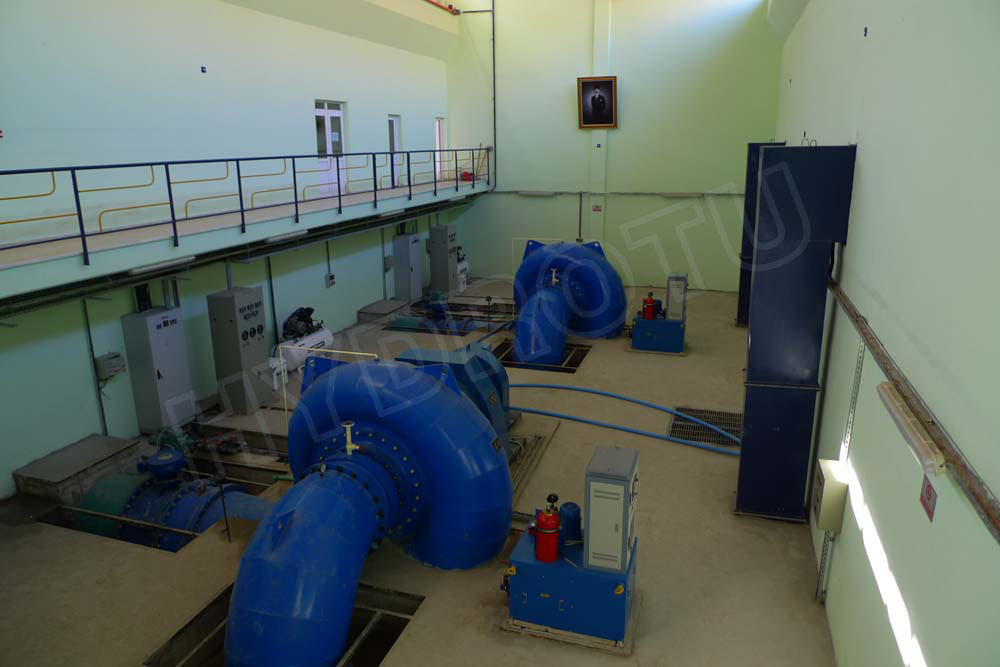 Medium / larger Francis Hydro Turbine / Francis Water Turbine with Synchro