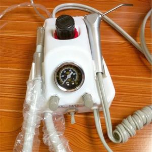 China Plastic Metal Dentaire Portable Dental Turbine Unit With Bottle on sale