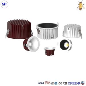 LED Spot Down Light 7W-60W 2 Inch 4 Inch IP65 Waterproof With Dimmable Control