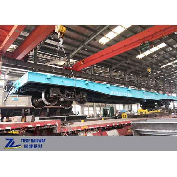 60t Goods Railway Freight Wagon 1435 Mm Standard Gauge Anti Collision