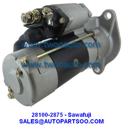 Buy Excavator New Starter 28100-2875 28100-E0300 Sawafuji Starter 0365-602-0028 at wholesale prices