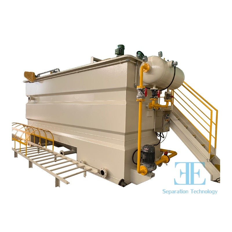 Quality ISO Standard Dissolved Air Flotation with 3.75kw Pump Power PLC Control for sale