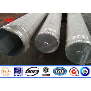Electric Telescopic Lighting Poles Galvanized Steel Pole In Philippines