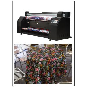 China SAER Stable Flag Printing Machine Continuous Ink Supply 2300mm 646KG on sale