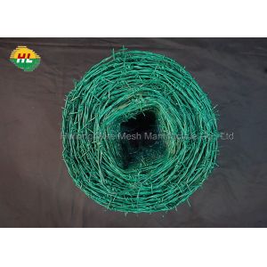 High Tensile 15BWG Galvanized Barbed Wire Fence Roll 200m Coil