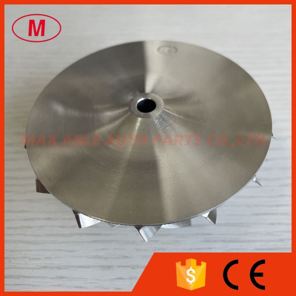 TD05 forward 64.40/82.00mm 7+7 blades LEP style turbocharger milling/aluminum 2618/billet compressor wheel