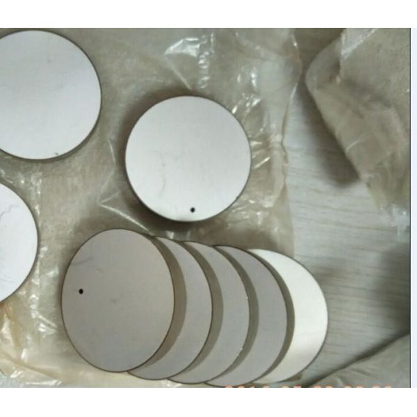Buy Round Shape Piezo Ceramics Size Customized , piezoelectric element at wholesale prices