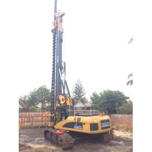 Small CFA Rotary Piling Rig With 35 Mpa Max Operating Pressure 220 Kn.M Torque