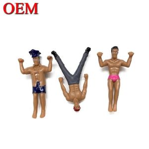 Figure manufacturer Custom Wine Glass Charms Top Sell Decoration Plastic figure toy