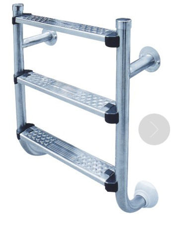 Buy 3 Steps 1.2mm  316 Stainless Steel Swimming Pool Ladder at wholesale prices