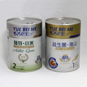 China Food Grade Airproof Paper Composite Cans for Milk Powder / Nutrition Powder Packaging SGS-FDA Certificate on sale
