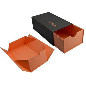 Custom Wholesale Luxury Empty Paper Sliding Shoes Packaging Cardboard Box For