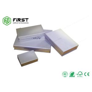 Cardboard Gift Box Personalized Glossy Printed Customized Magnetic Closure Gift