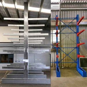 3000KG Cantilever Steel Storage Racks For Timber