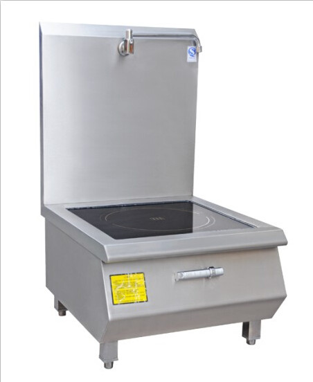 8KW SS304 / 201 Commercial Induction Range Electromagnetic Soup Stove With