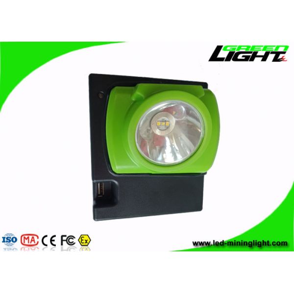 Buy Wireless Coal Miners Headlamp , Mining Hard Hat Lights With 15 Hours Lighting Time at wholesale prices